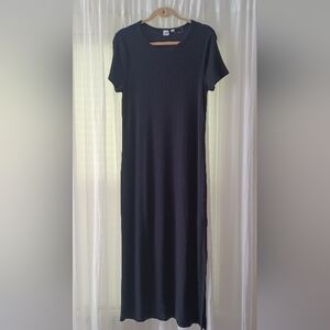 NWOT Gap Ribbed Cotton Maxi Dress